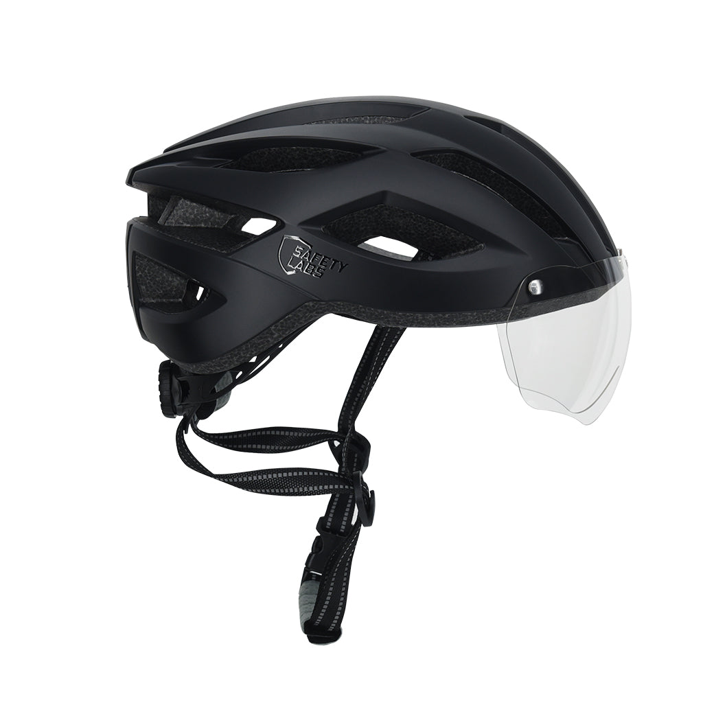 Safety Labs Expedo helmet side profile matte black