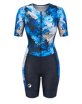 apace Womens Butterfly TriSuit  Volt  Coral