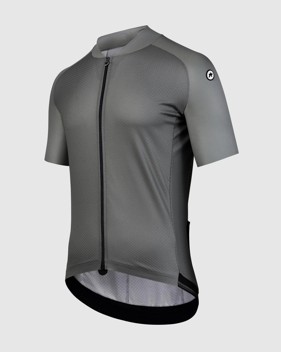 ASSOS MILLE GT C2 EVO Jersey Front View – Rock Gray