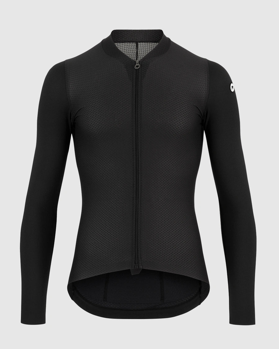 ASSOS MILLE GT LS S11 Black Cycling Jersey Front View