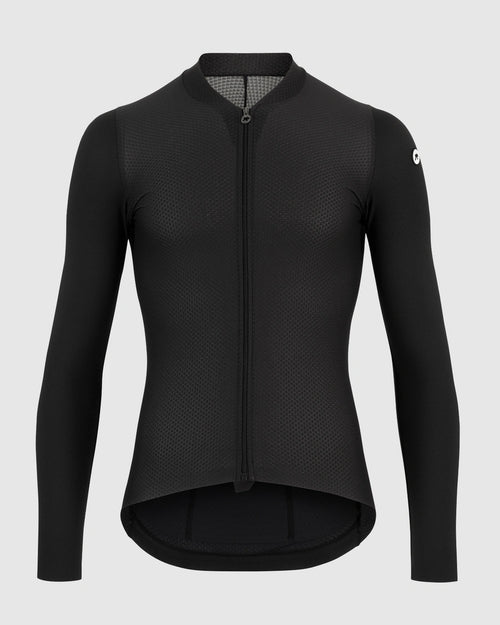 ASSOS MILLE GT LS S11 Black Cycling Jersey Front View