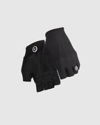 ASSOS RS Short Finger Gloves black lightweight cycling gloves