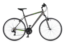 A  author compact bicycle positioned against a plain white background, showcasing its design and features