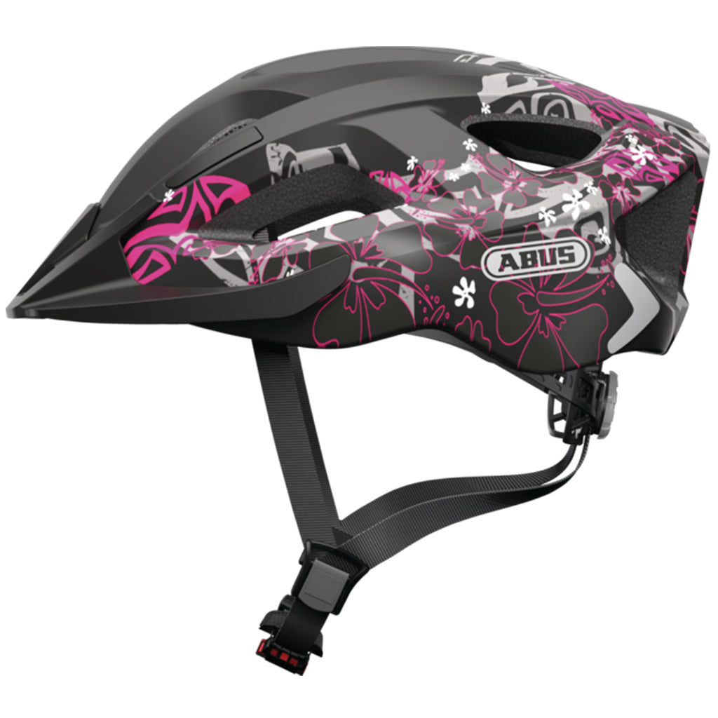 Abus Aduro 2.0 helmet with removable visor side view