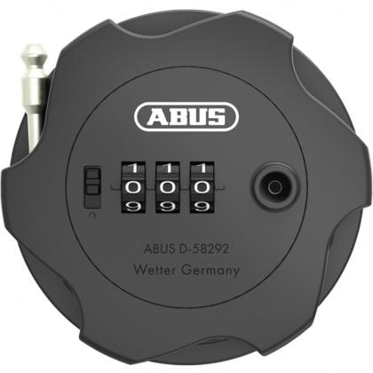 Abus Combiflex Adventure black retractable cable lock