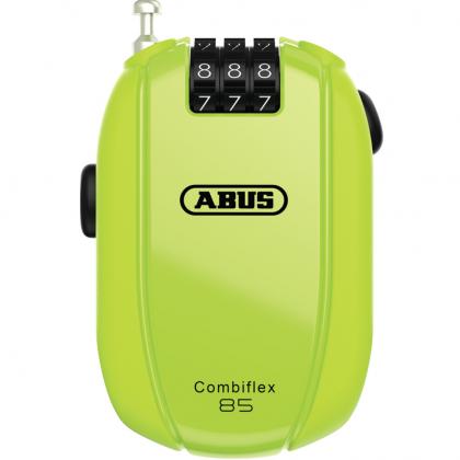 Abus Combiflex Break 85 neon retractable cable lock