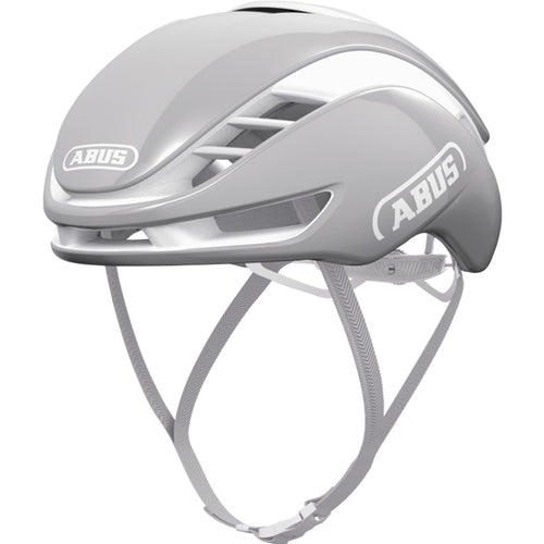 Abus GameChanger 2.0 racing helmet side profile Pure Grey