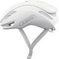 Abus aero road bike helmet Pure White side profile