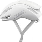 Abus aero road bike helmet Pure White side profile