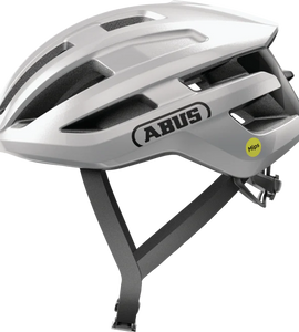 ABUS Powerdome MIPS Road Cycling Helmet - Gleam Silver