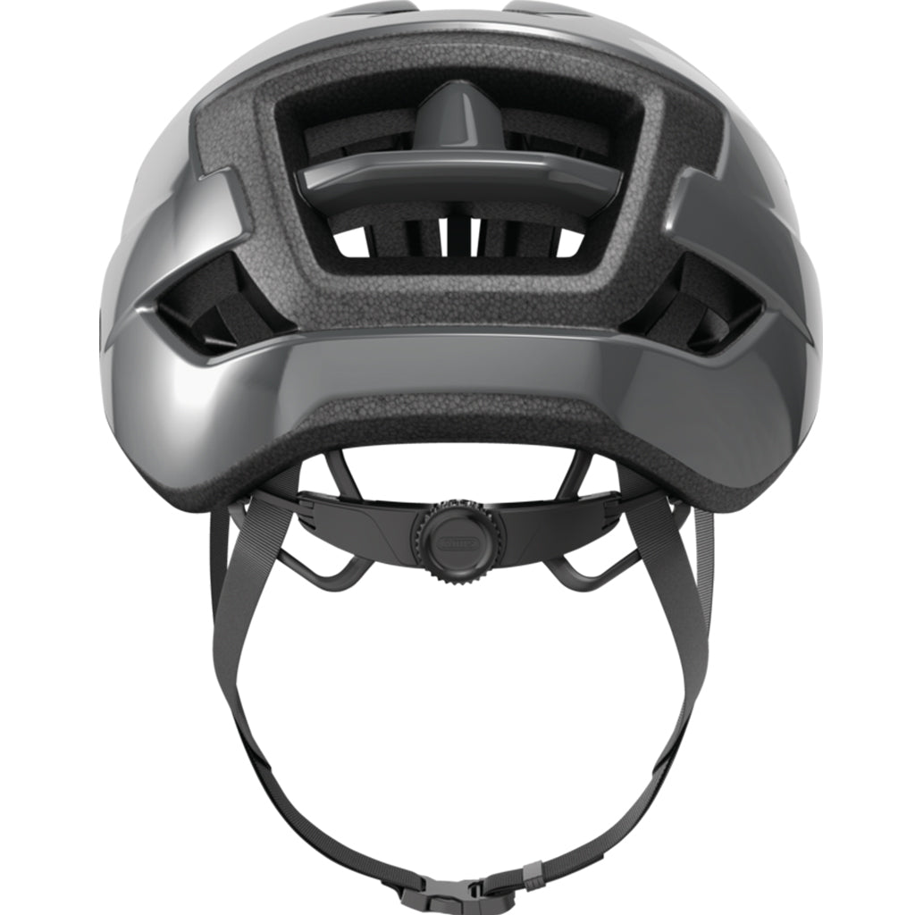 Abus road bike helmet with Ponytail Fit and removable comfort pads