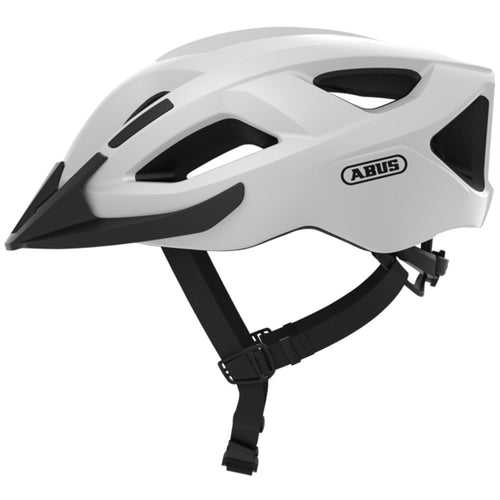 Abus Aduro 2.1 Polar White comfortable bike helmet

