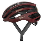 Abus Airbreaker Helmet in Chianti Red front view