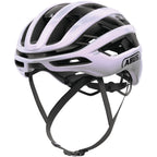 Close-up of the Zoom™ Spin dial on the Abus road bike helmet for a snug, adjustable fit during competitive rides.