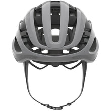 Lightweight Aerodynamic Bicycle Helmet in Race Grey by Abus