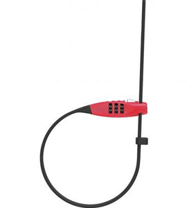 Abus Combiflex Travelguard Lock-Red