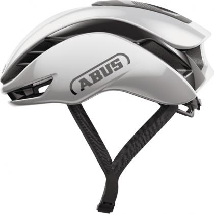 Abus Gamechanger 2.0 Helmet in Gleam Silver side view
