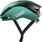 Abus Gamechanger 2.0 Helmet in Tropical Turquoise with matt finish designed for high-performance road cycling.