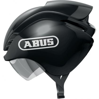 Abus Gamechanger Triathlon Helmet Shiny Black – Side View