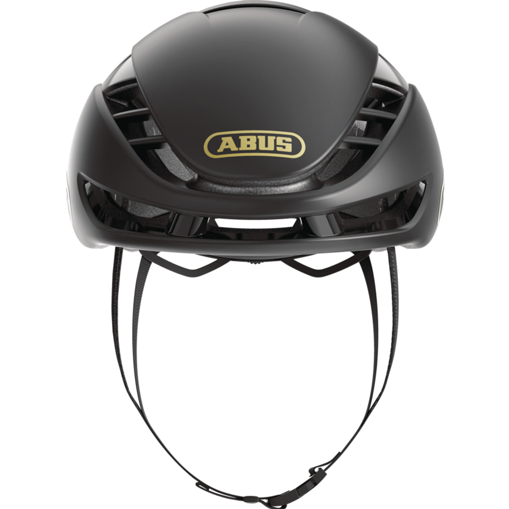 Aero road cycling helmet Abus Gamechanger 2.0 Black Gold