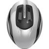 Abus silver helmet with airflow channels and Zoom Pro dial
