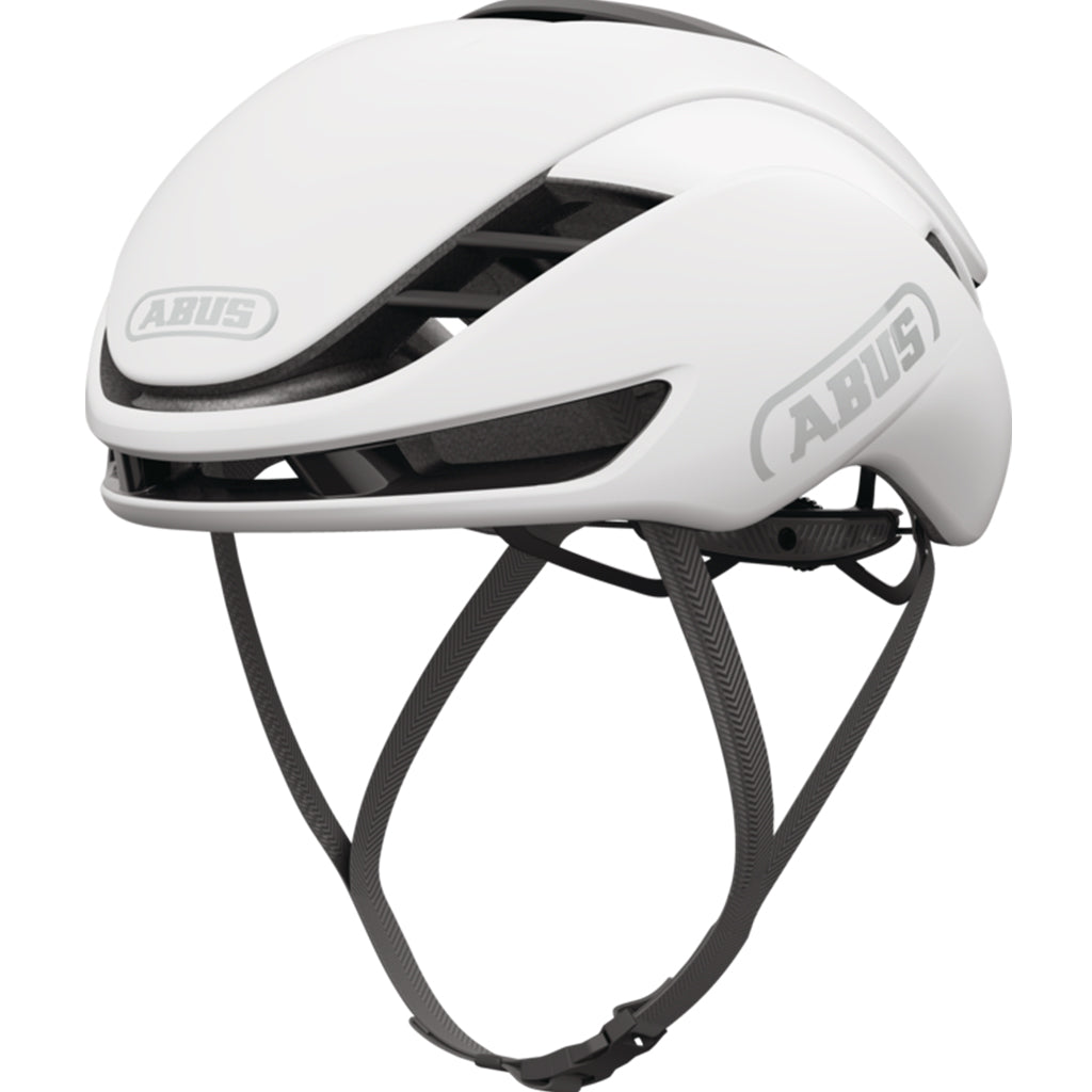 Abus Gamechanger 2.0 Helmet – Polar White Aero Fit – United By Cycling Abus Gamechanger 2.0 Helmet – Polar White Aero Fit – United By Cycling