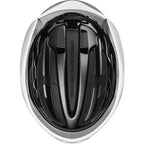 Polar White aerodynamic cycling helmet for road racers