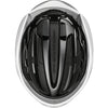Polar White aerodynamic cycling helmet for road racers