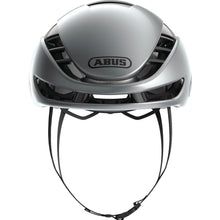 Abus Gamechanger 2.0 helmet in Race Grey designed for aerodynamic road cycling.