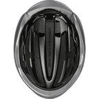 Abus Gamechanger 2.0 helmet in Race Grey with aerodynamic airflow structure.