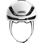 Lightweight and comfortable Abus aero bike helmet in white

