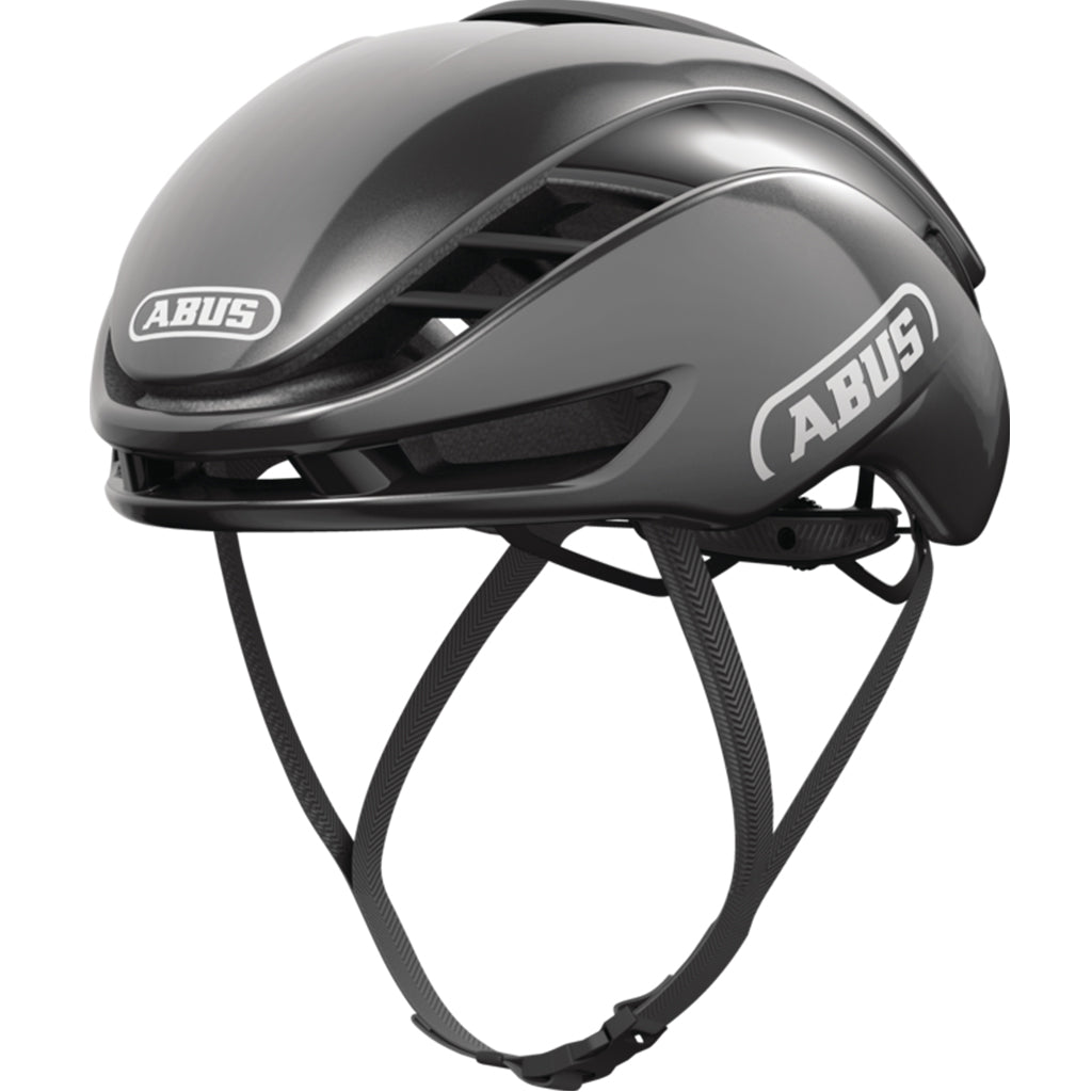 Abus Gamechanger 2.0 Helmet in Titan, ideal for comfort and speed on road rides.