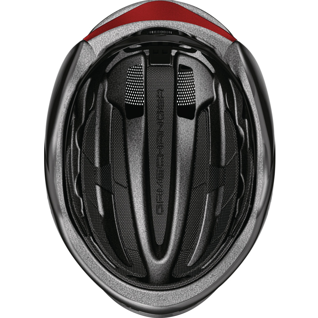 Abus helmet featuring multi-shell in-mould design and sleek aero shaping