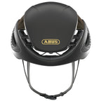 Aero Road Bike Helmet by Abus in Black Gold Finish