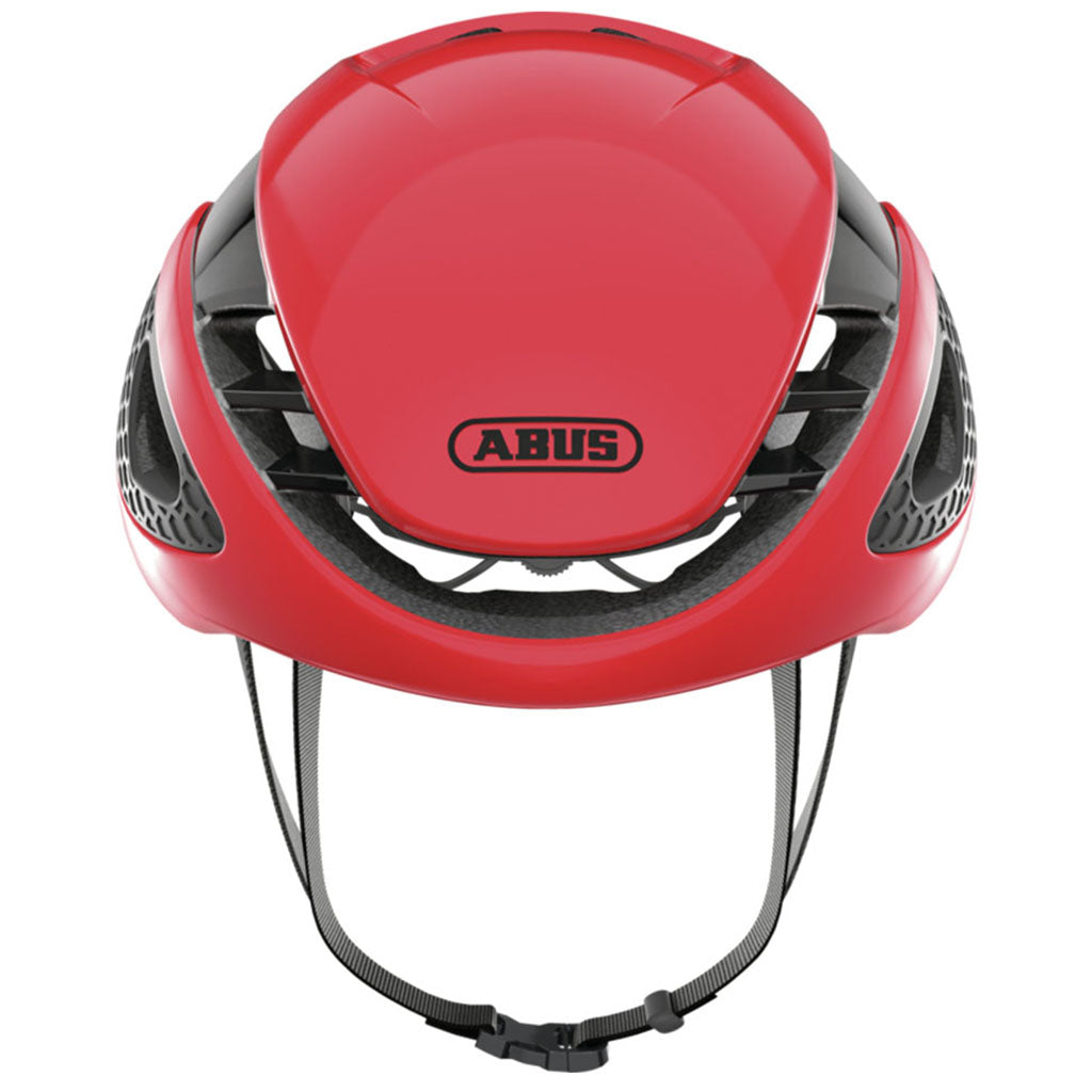 Blaze Red Abus Gamechanger Helmet with Aero Design