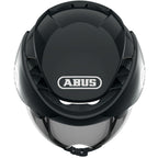 Aerodynamic Triathlon Helmet with Visor – Abus Shiny Black