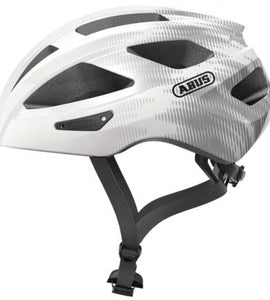 Abus Macator Helmet-White Silver