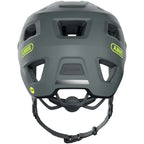 Abus MoDrop MIPS Helmet provides enhanced comfort with adjustable fit and ponytail compatibility.
