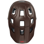 The Metallic Copper MoDrop helmet provides stylish protection for mountain bikers.