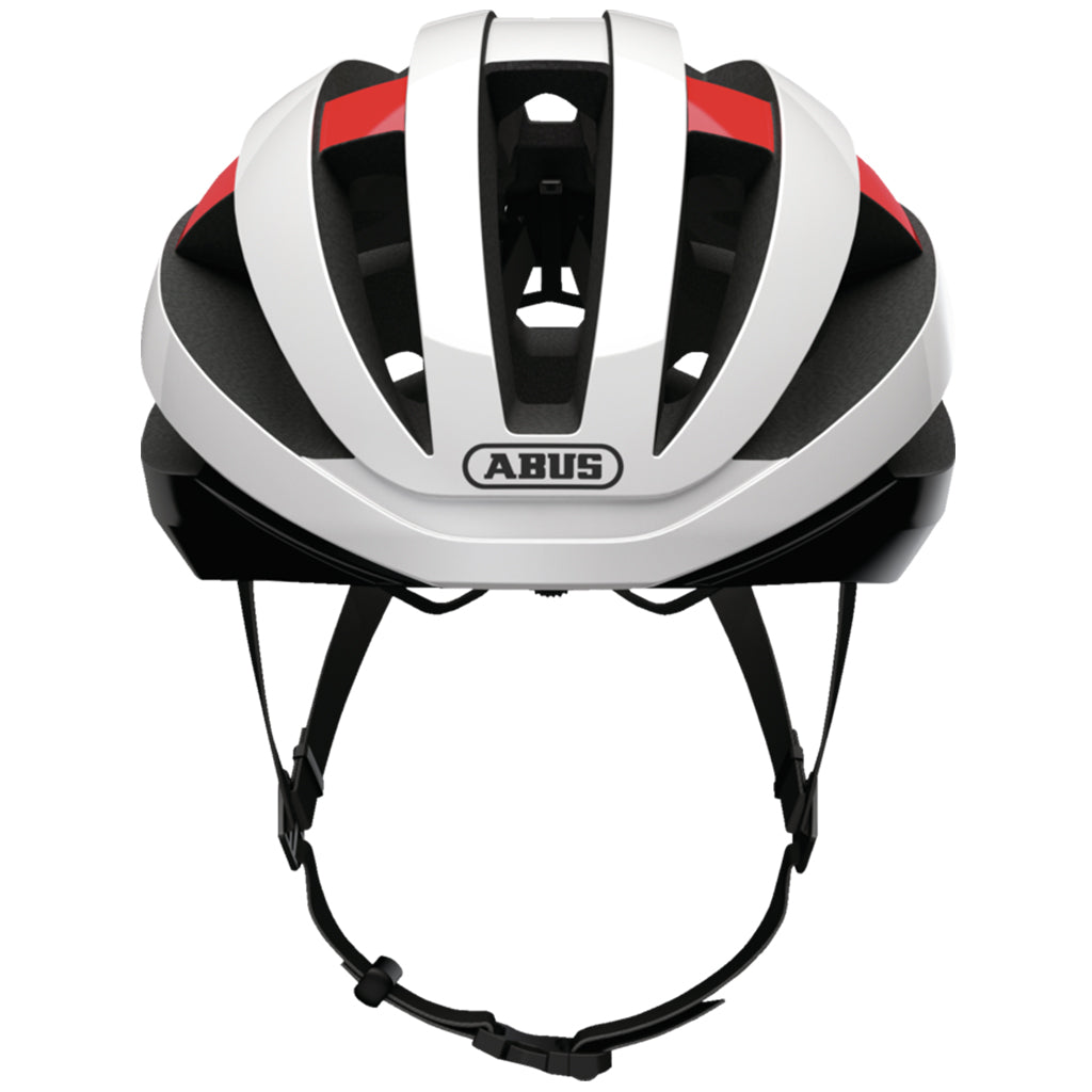 Lightweight Abus road cycling helmet with integrated ActiCage.