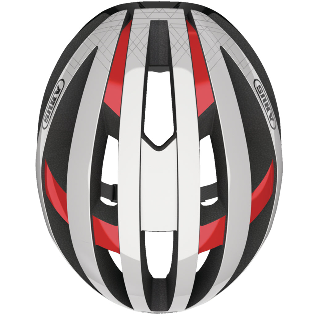 High-quality Abus cycling helmet ideal for road racing beginners.
