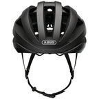 Lightweight and well-ventilated Abus Viantor road cycling helmet.

