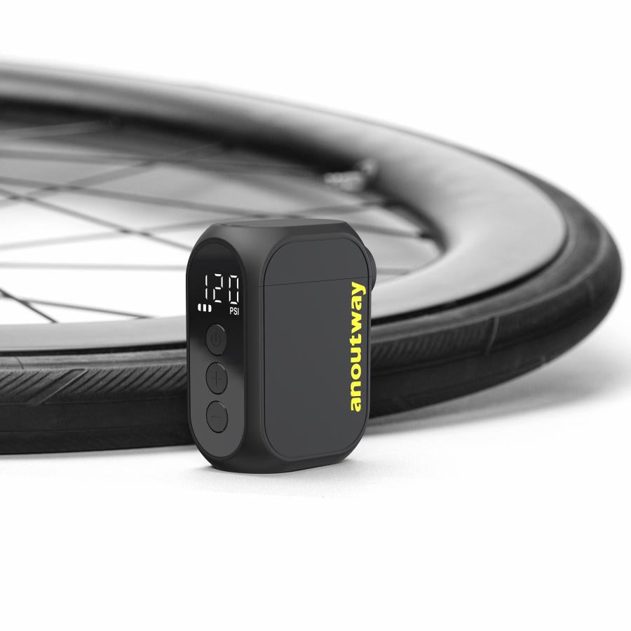 Lightweight 125g Anoutway AS210 Pro portable electric bike pump