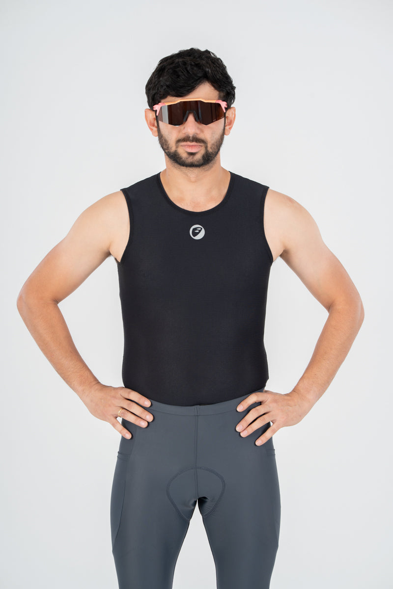 apace cycling-baselayer-mesh-cooling-black-unisex