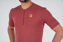 apace apace cycling-t-shirt-cruise-apricot-unisex