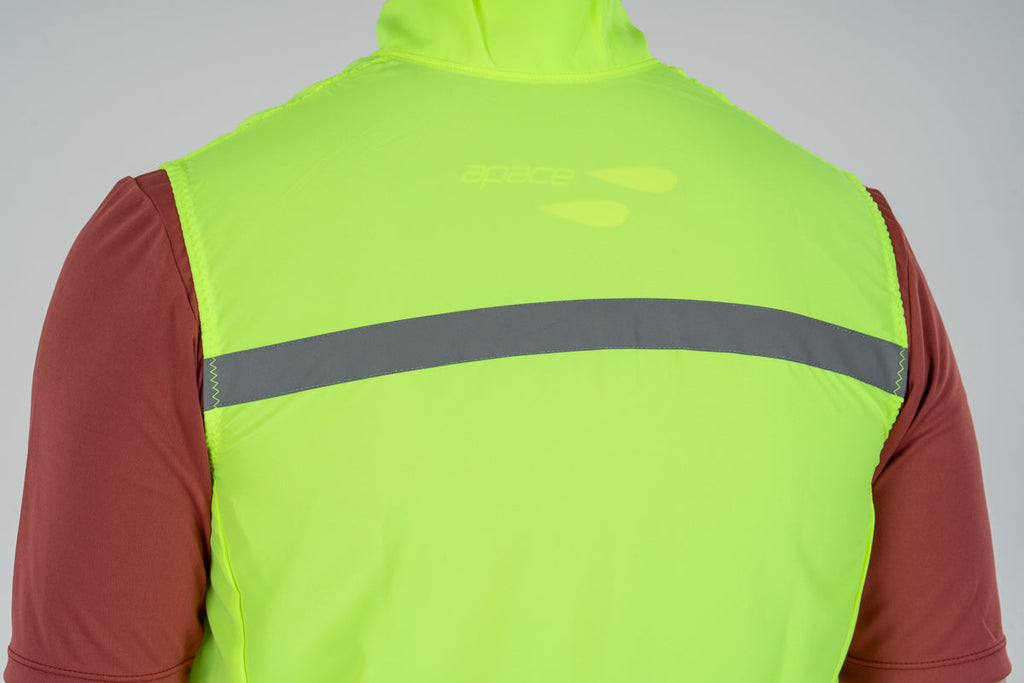 apace cycling-jacket-gilet-sleeveless-neon-noveau