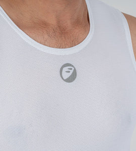 apace cycling-baselayer-mesh-cooling-white-unisex