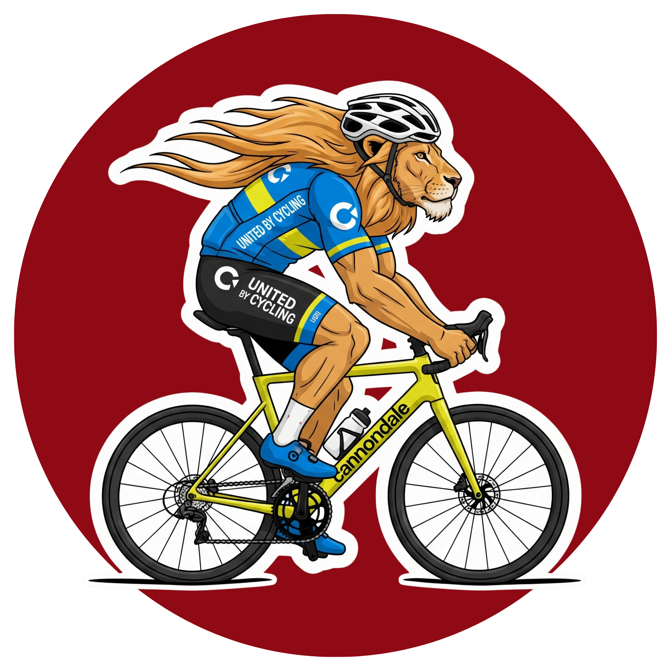 Cycling Fridge Magnet/Bottle Opener