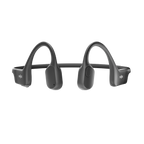 Shokz OpenRun Black open-ear headphones shown from an alternate angle.