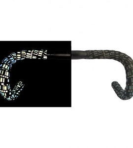 BTP Reflective Bartape- (Black/Square)